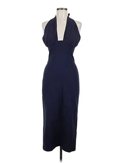 Pre-owned Bhldn Cocktail Dress In Blue