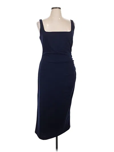 Pre-owned Bhldn Cocktail Dress In Blue