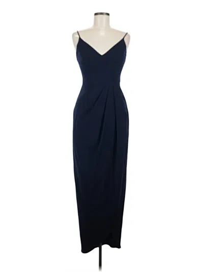 Pre-owned Bhldn Cocktail Dress In Blue
