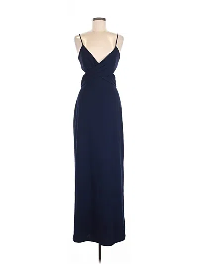 Pre-owned Bhldn Cocktail Dress In Blue