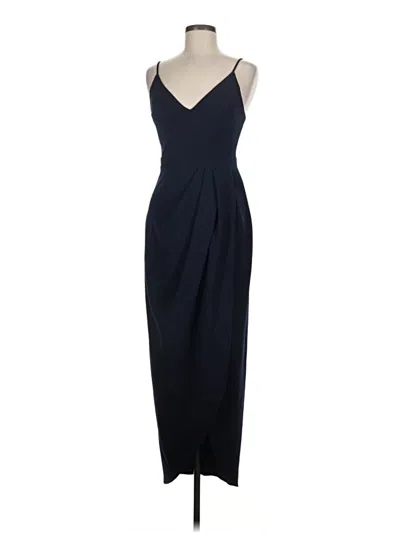 Pre-owned Bhldn Cocktail Dress In Blue