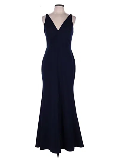 Pre-owned Bhldn Cocktail Dress In Blue