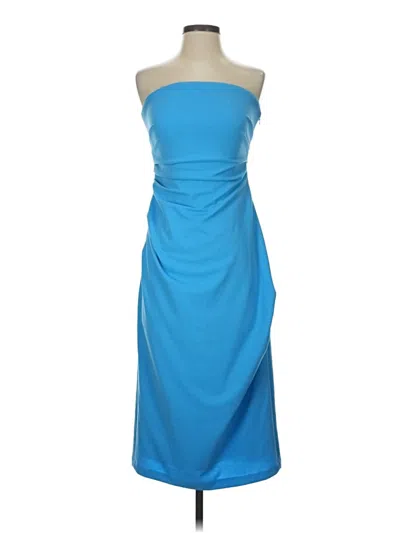 Pre-owned Bhldn Cocktail Dress In Blue