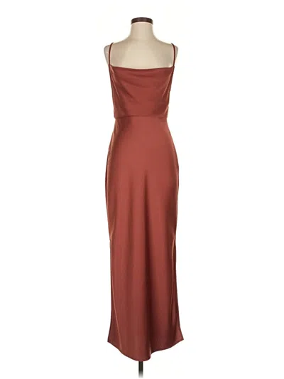 Pre-owned Bhldn Cocktail Dress In Brown