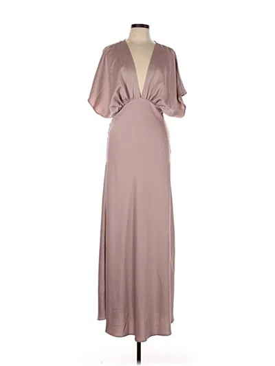 Pre-owned Bhldn Cocktail Dress In Brown