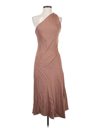 Pre-owned Bhldn Cocktail Dress In Brown