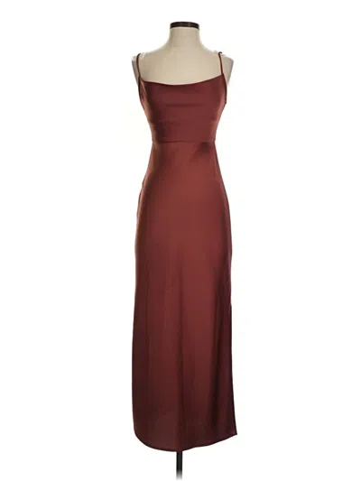 Pre-owned Bhldn Cocktail Dress In Brown