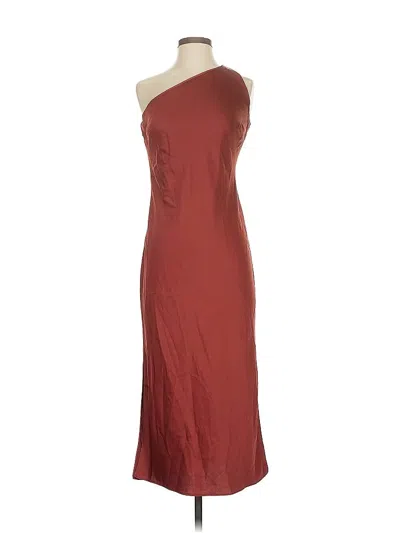 Pre-owned Bhldn Cocktail Dress In Burgundy