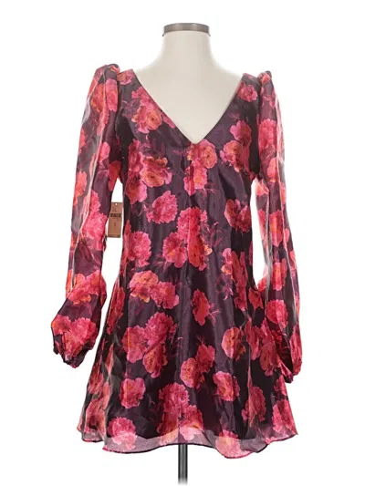 Bhldn Cocktail Dress In Burgundy