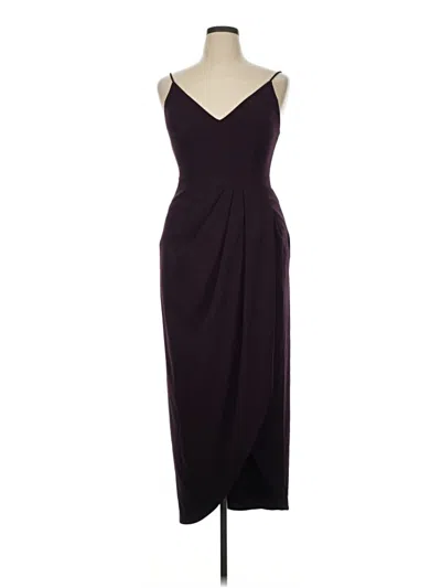 Pre-owned Bhldn Cocktail Dress In Burgundy