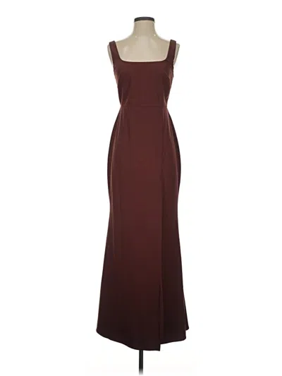 Pre-owned Bhldn Cocktail Dress In Burgundy