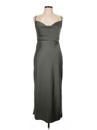 Pre-owned Bhldn Cocktail Dress In Gray