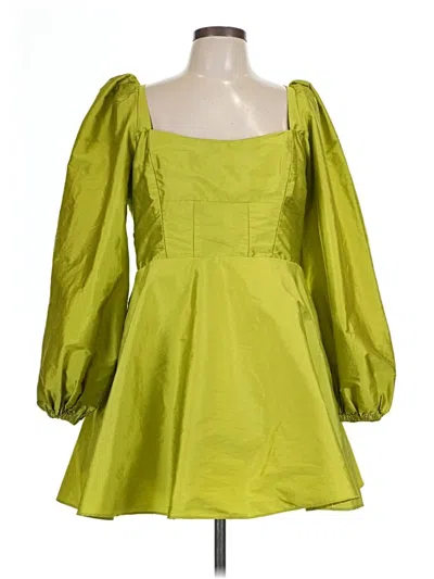 Pre-owned Bhldn Cocktail Dress In Green