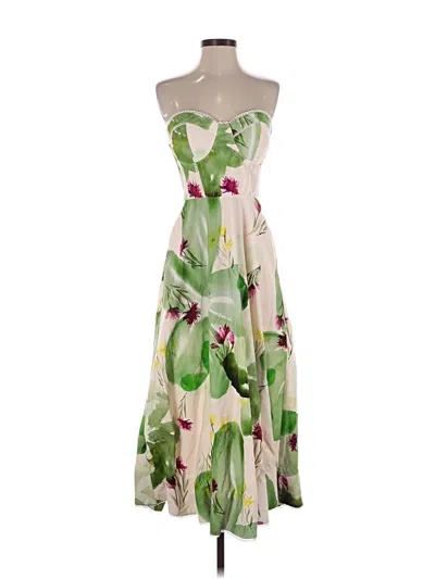 Pre-owned Bhldn Cocktail Dress In Green