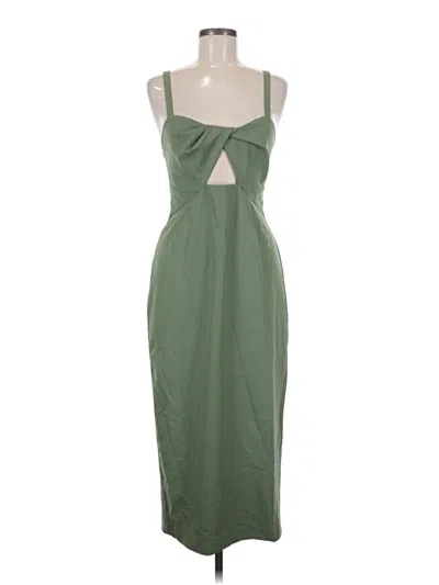 Pre-owned Bhldn Cocktail Dress In Green