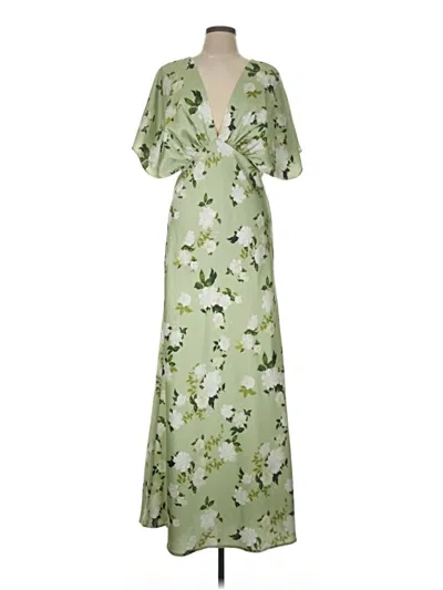 Pre-owned Bhldn Cocktail Dress In Green