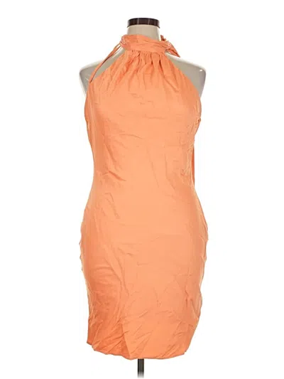 Pre-owned Bhldn Cocktail Dress In Orange