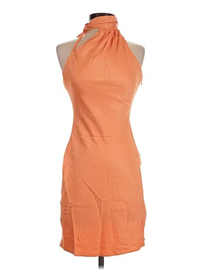 Pre-owned Bhldn Cocktail Dress In Orange