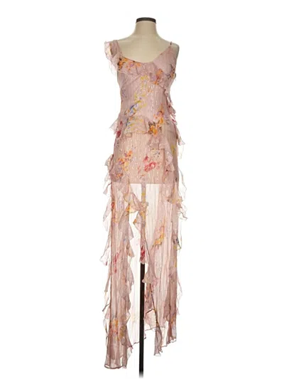 Pre-owned Bhldn Cocktail Dress In Pink
