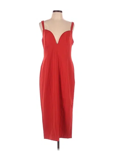 Pre-owned Bhldn Cocktail Dress In Red