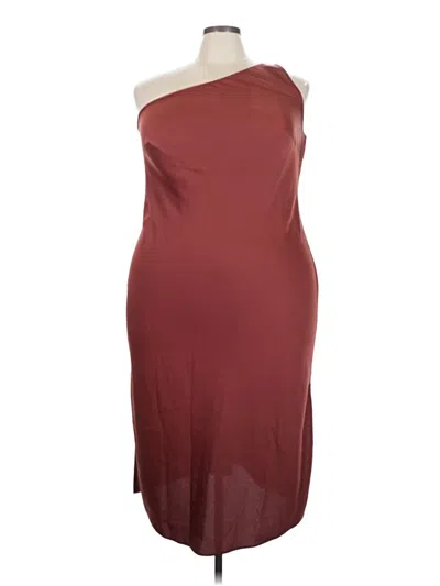 Pre-owned Bhldn Cocktail Dress In Red