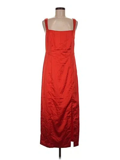 Pre-owned Bhldn Cocktail Dress In Red