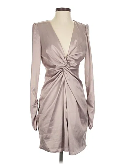 Pre-owned Bhldn Cocktail Dress In Silver