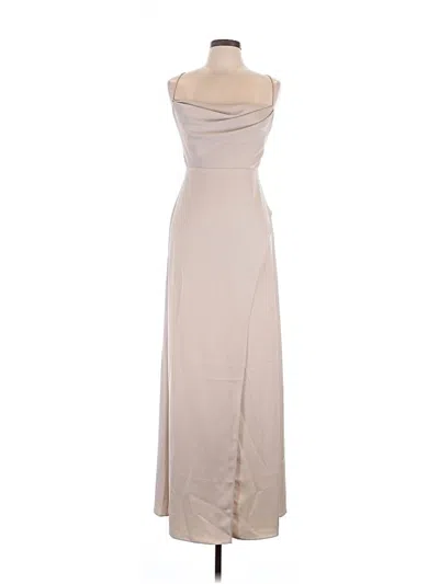 Pre-owned Bhldn Cocktail Dress In Tan