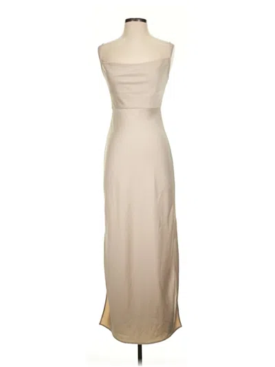 Pre-owned Bhldn Cocktail Dress In Tan