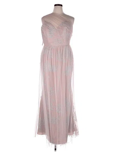 Pre-owned Bhldn Cocktail Dress In Tan