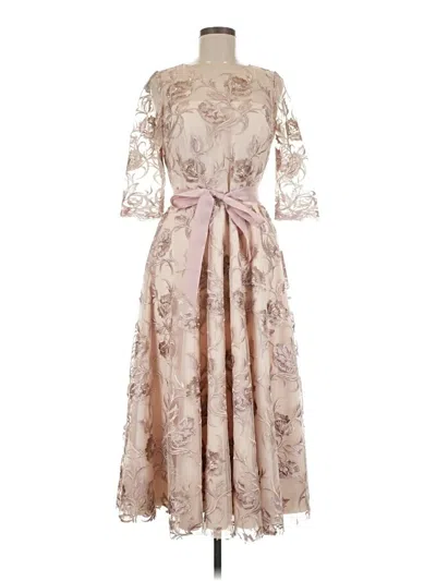 Pre-owned Bhldn Cocktail Dress In Tan