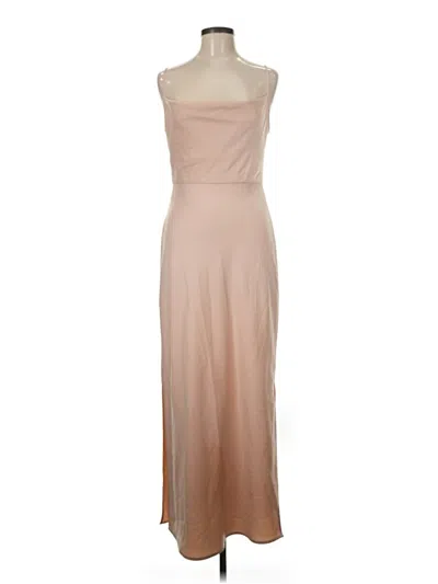 Pre-owned Bhldn Cocktail Dress In Tan