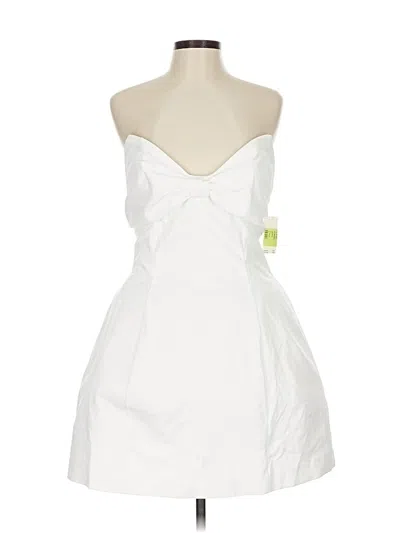 Pre-owned Bhldn Cocktail Dress In White