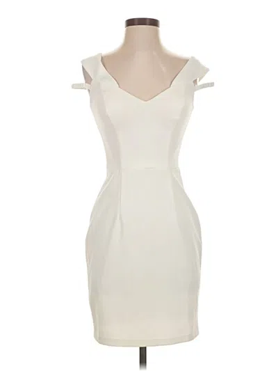 Pre-owned Bhldn Cocktail Dress In White