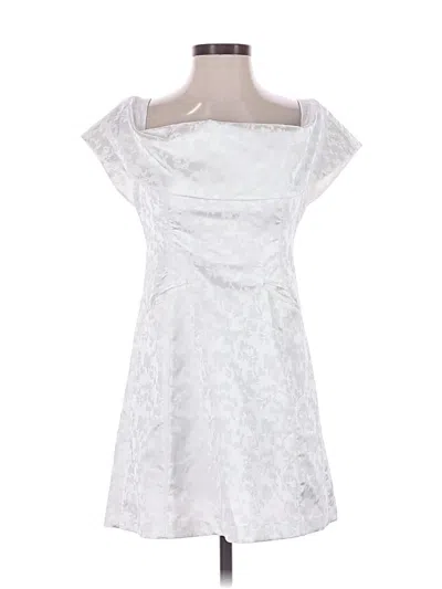 Pre-owned Bhldn Cocktail Dress In White