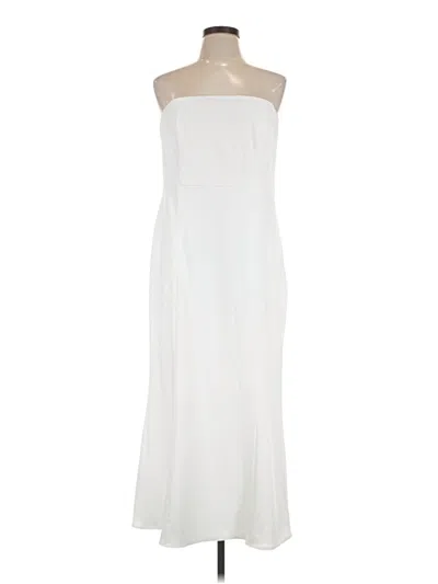 Pre-owned Bhldn Cocktail Dress In White