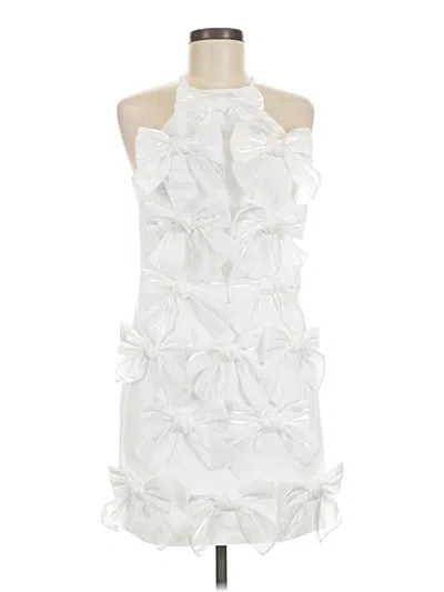 Pre-owned Bhldn Cocktail Dress In White