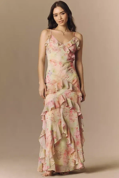 Bhldn Garden Floral Maxi Dress In Multi
