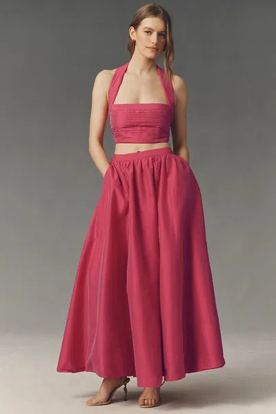 Bhldn Georgia Skirt Set In Pink