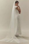 Bhldn Magdelena Chapel Veil In White
