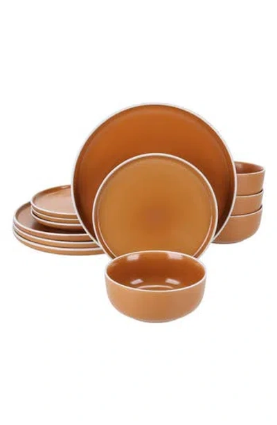 Bia Cordon Bleu 12-piece Tempo Terracotta Dish Set