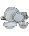 Bia Cordon Bleu 16pc Colonnade Dinnerware Set In White