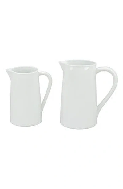 Bia Cordon Bleu 2-piece Porcelain Pitcher Set