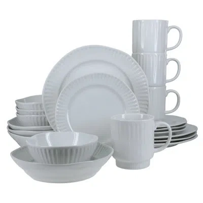 Bia Cordon Bleu 20-piece Dinnerware Set With Mugs In White