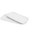 Bia Cordon Bleu 2pc Assorted Lena Platter Set In White