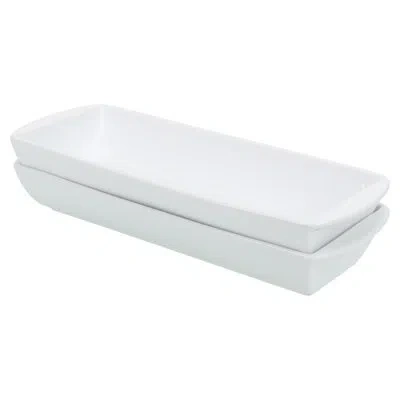 Bia Cordon Bleu 2-piece, Amar Serving Bowl Set, White