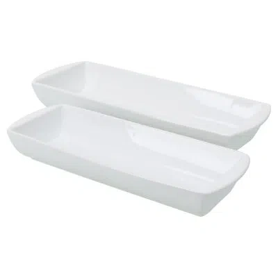 Bia Cordon Bleu 2-piece, Amar Serving Bowl Set, White