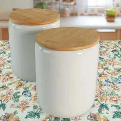 Bia Cordon Bleu 2-piece, Impulse Canister Set, 22 Oz., White In Neutral