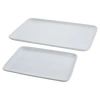 Bia Cordon Bleu 2-piece, Vail Rectangular Platter Set, Rectangular Platter, 10.375", Rectangular Platter, 16", White In White