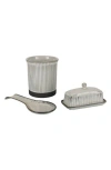 Bia Cordon Bleu Colonnade 3-piece Kitchen Set In Cream